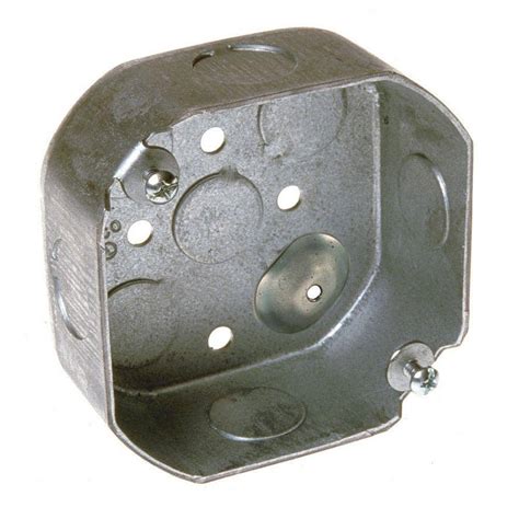 4 inch octagon electrical box|octagon box home depot.